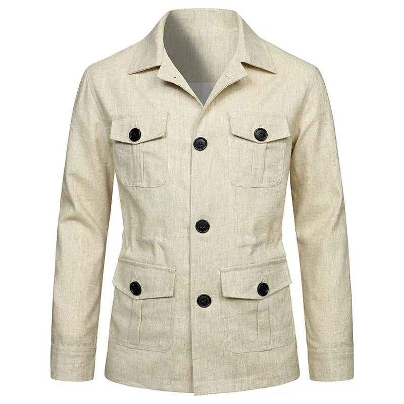 Stylish Multi-Pockets Cargo Jacket