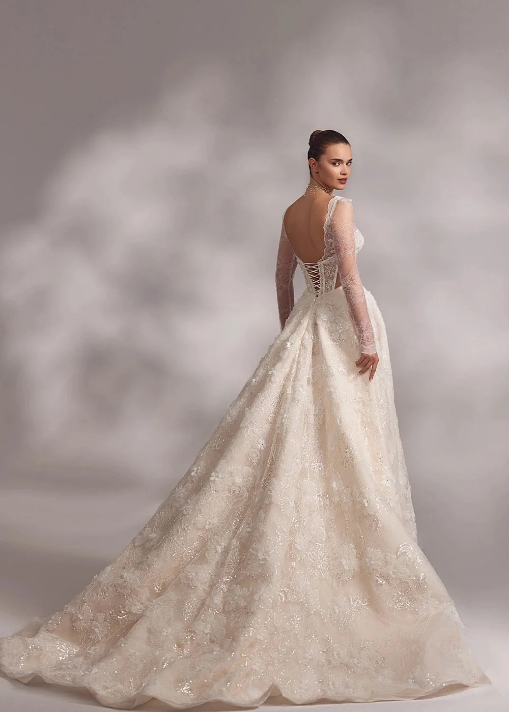 Exquisite Corset Wedding Gown