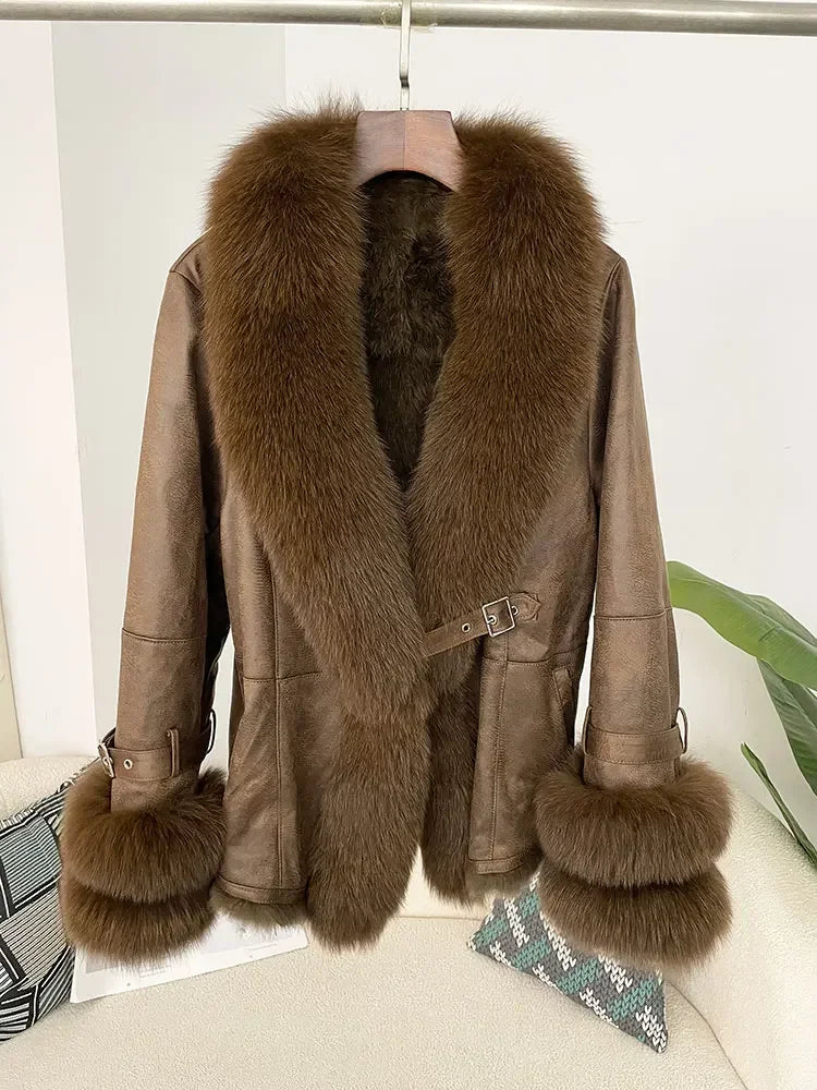 Premium Thick Fur Line Warm Jacket