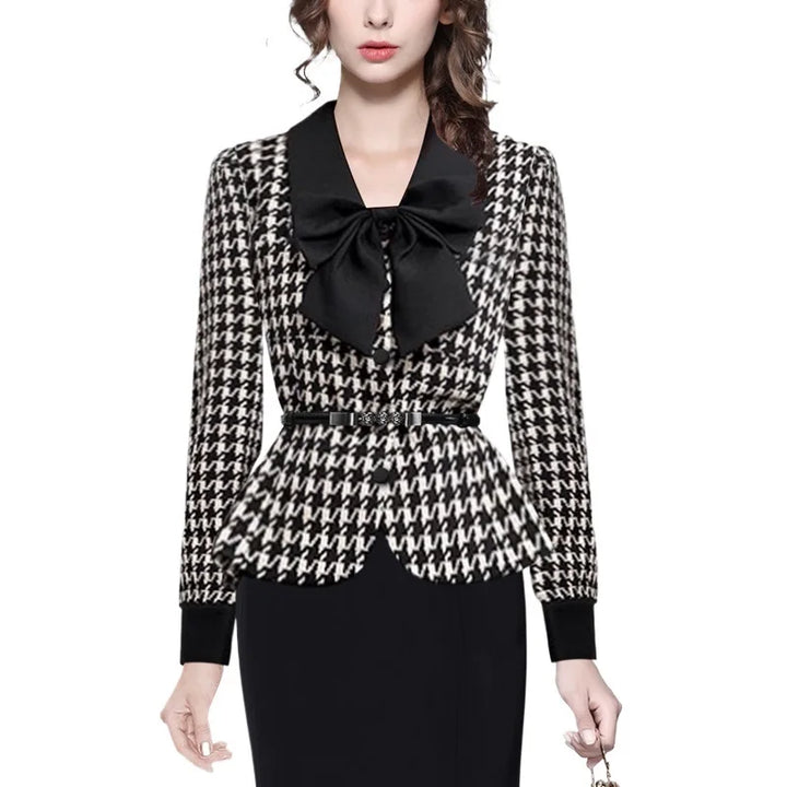 Lovely Bow Detail Short Coat