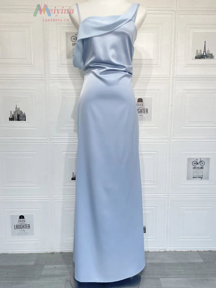 Elegant Spaghetti Straps Evening Party Dress