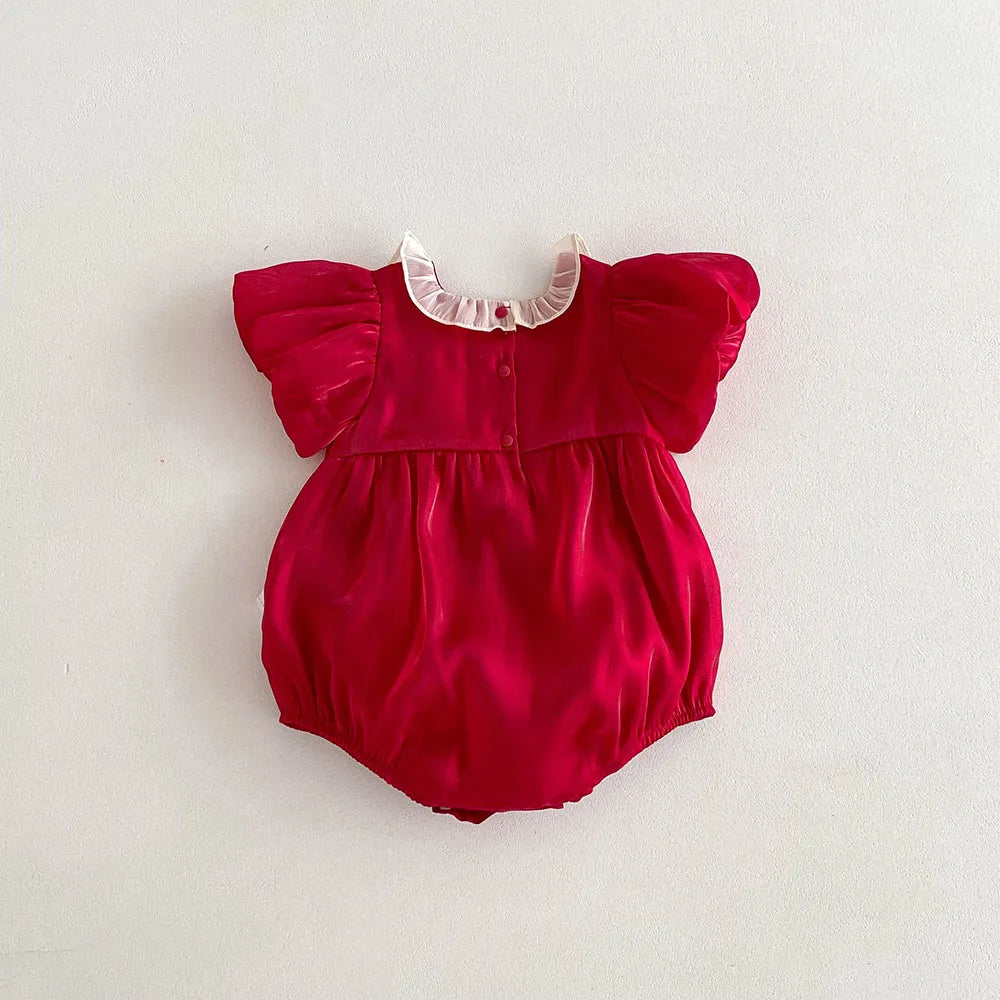 Beautiful Lace Baby Girl's Bodysuit