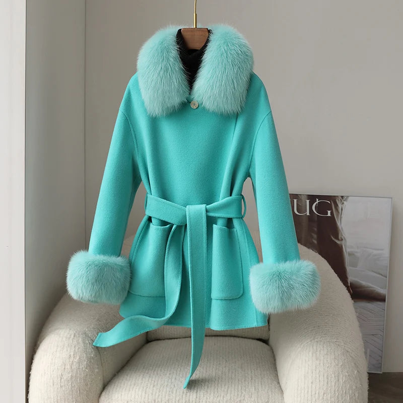 Socialite Reversible Women's Woolen Coat