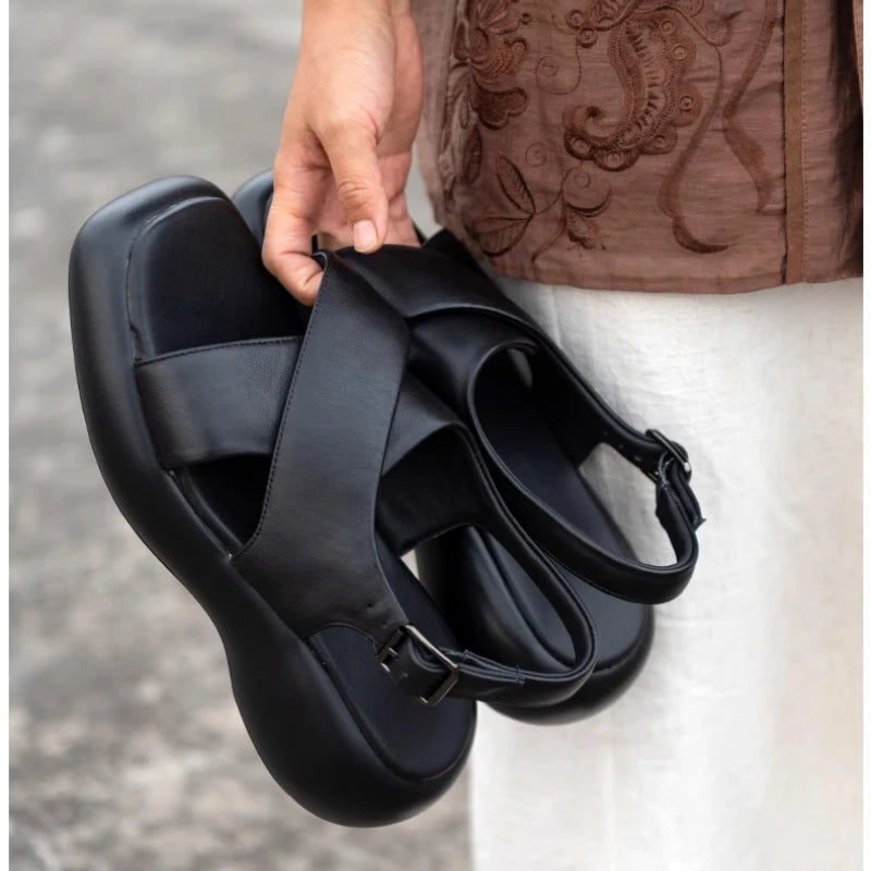 Comfortable Spherical Sole Men's Sandals