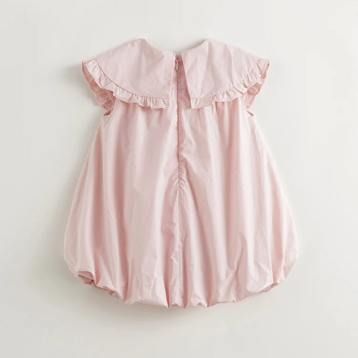 Butterfly Bow Collar Bubble Dress