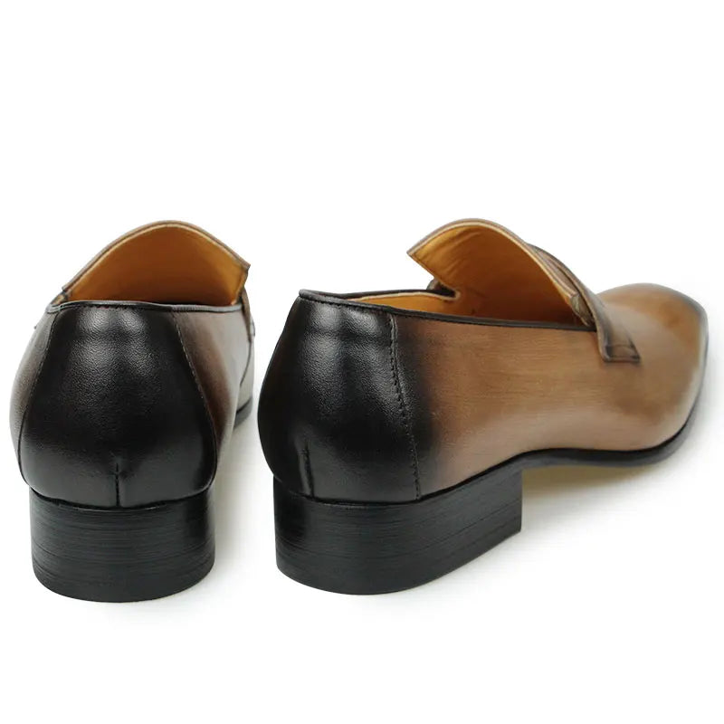 Stunning Genuine Leather Business Loafers