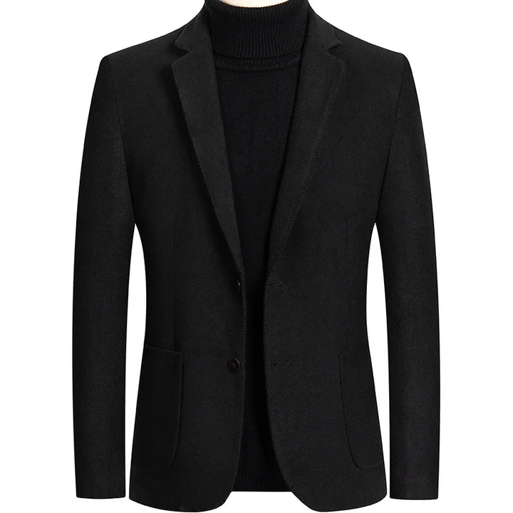 Luxury Oversized Wool Suit Jacket