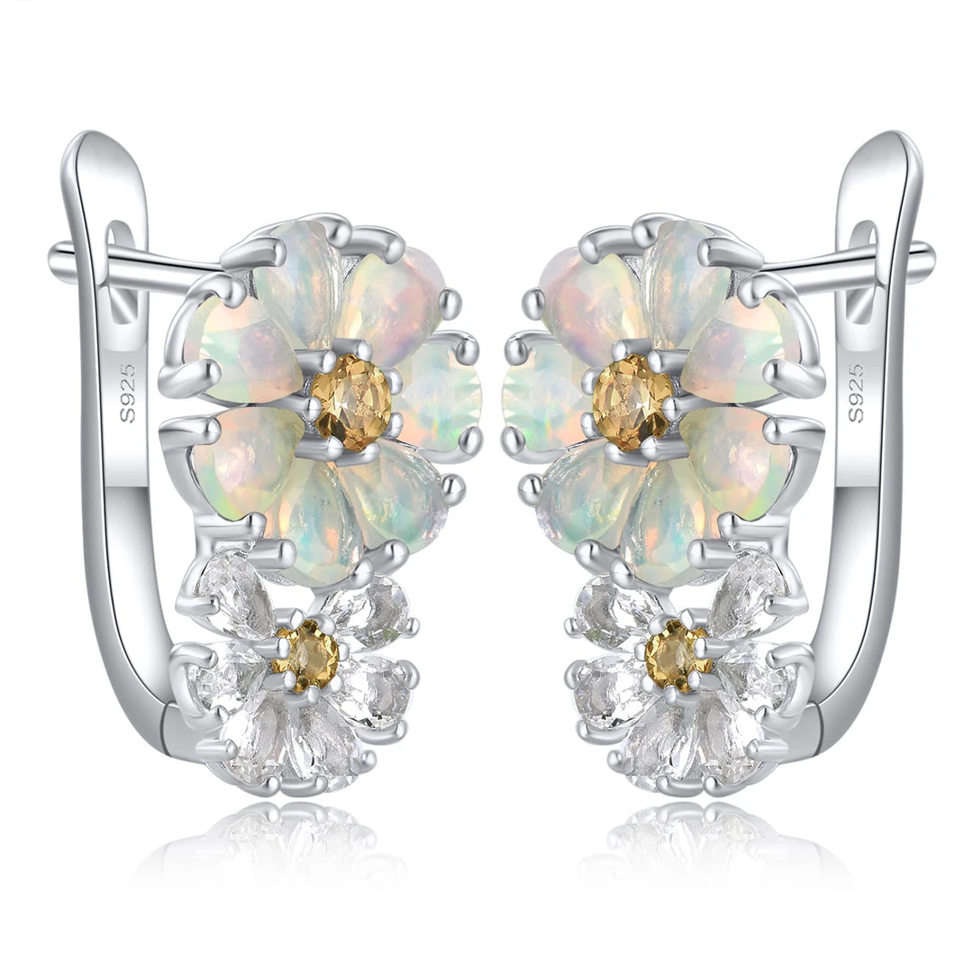 Exquisite Genuine Birthstone Earrings