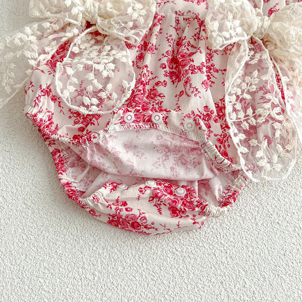 Sweet Toddler Princess Style Jumpsuit