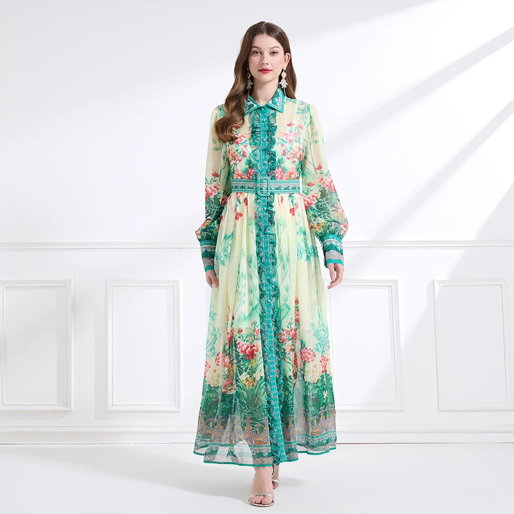 Lovely Waist-slimming Holiday Dress