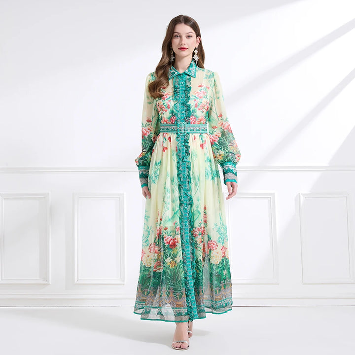 Lovely Waist-slimming Holiday Dress