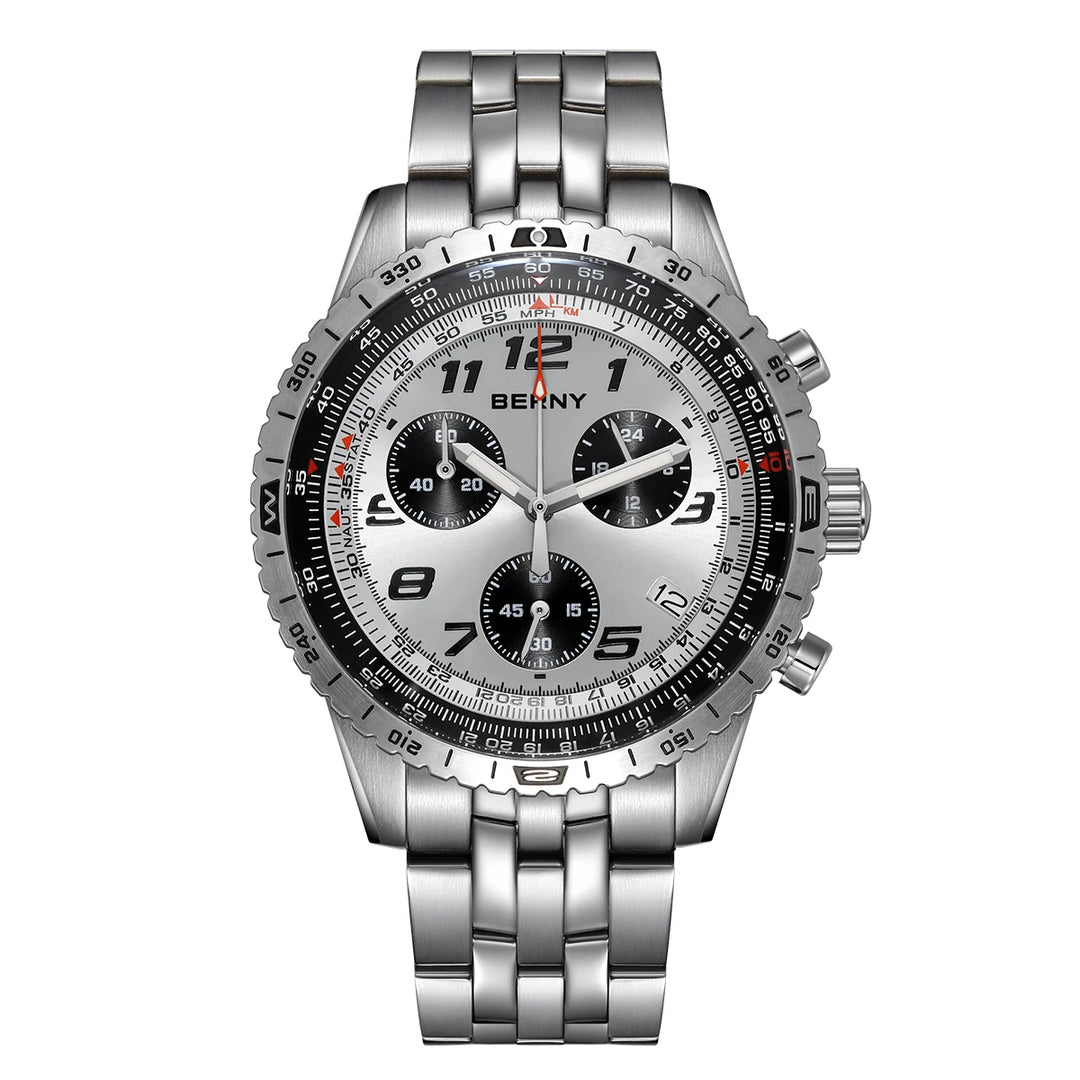 Stylish Sapphire Luminous Quartz Watch