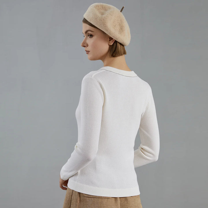Refined Wool Knitted Jumper