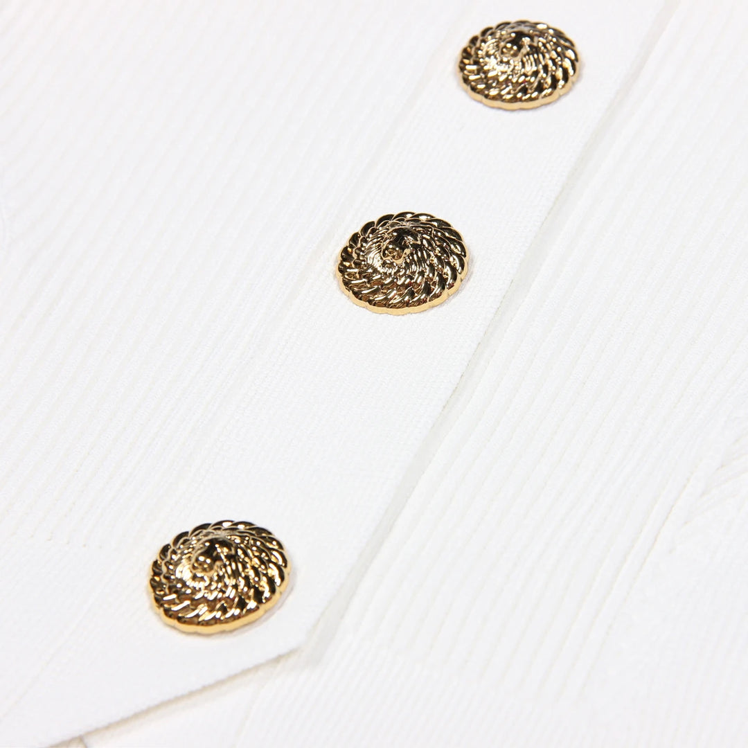 Versatile Short V-neck Cardigan