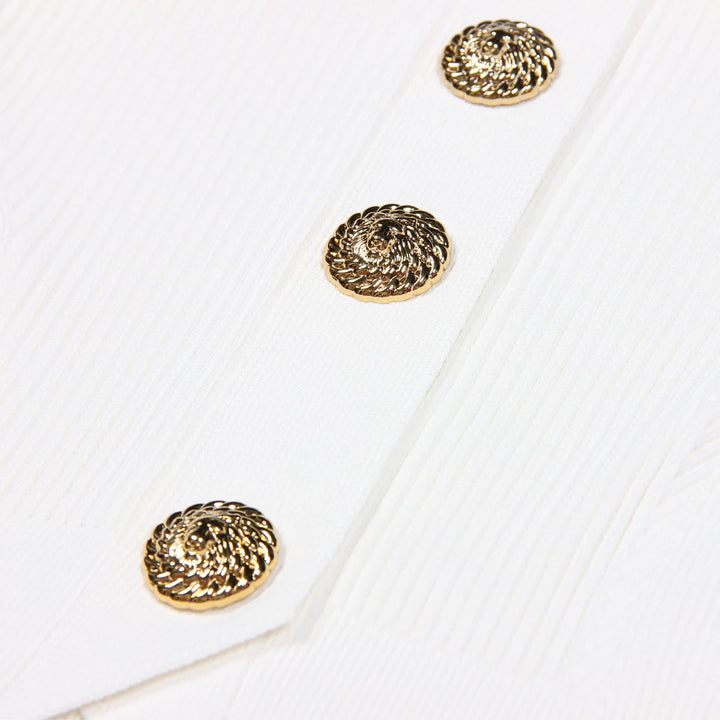 Versatile Short V-neck Cardigan