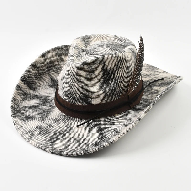 Dashing Feather Western Cowboy Hat