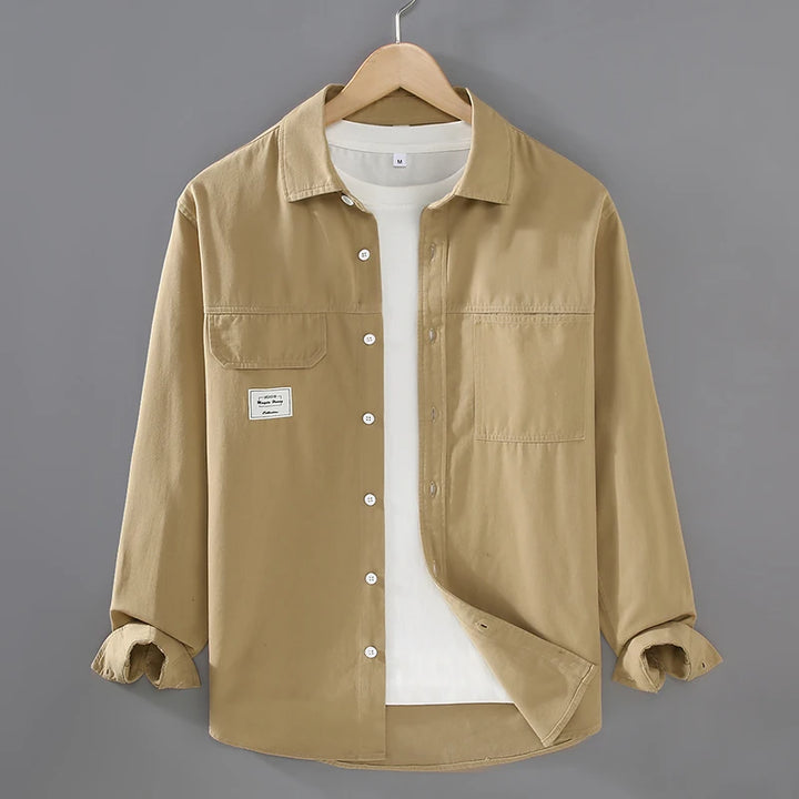 Work Style Pure Cotton Casual Shirt