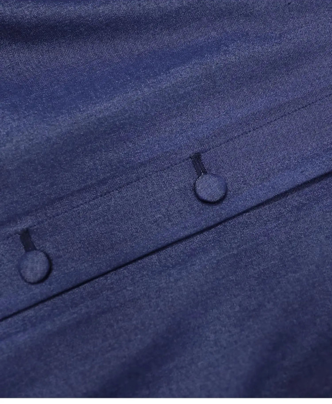 Loose Pockets Blue Jeans Skirt