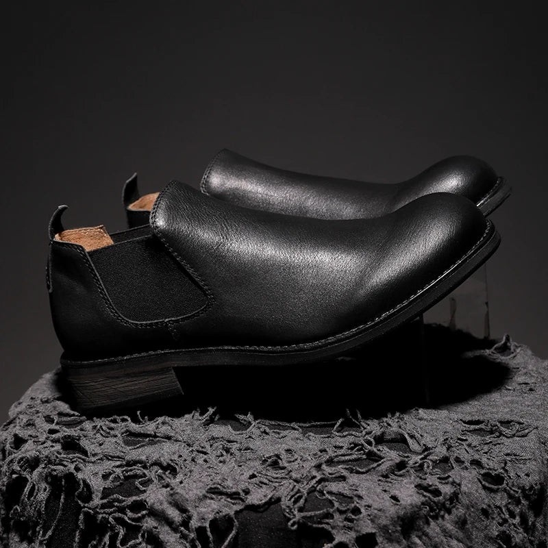 Noble Low-Top Leather Chelsea Shoes