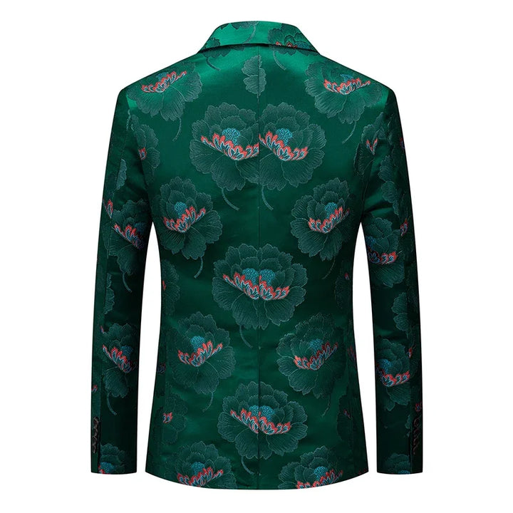 Formal Jacquard Blazer