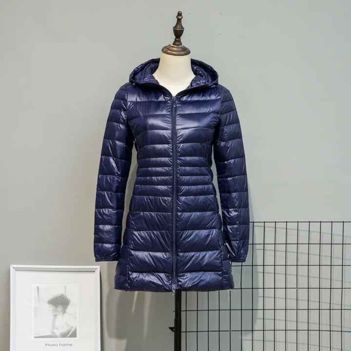 Fancy Warm Puffer Down Overcoat