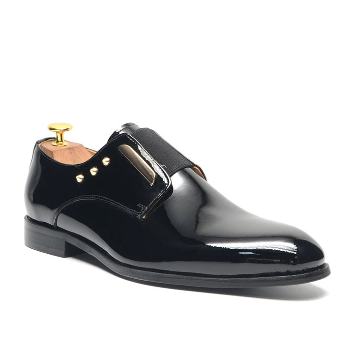 Luxury Patent Leather Evening Dress Shoes