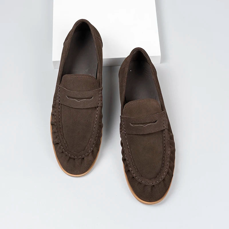 Premium Flat Heel Penny Loafers