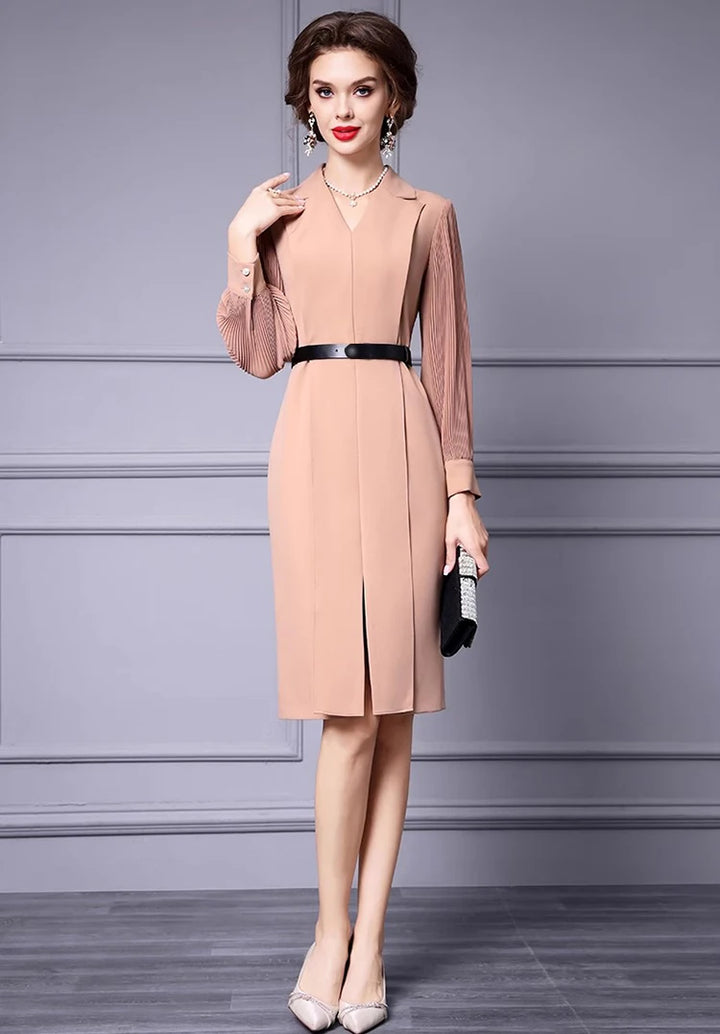 Effortlessly Slim-Fit Commuter Dress