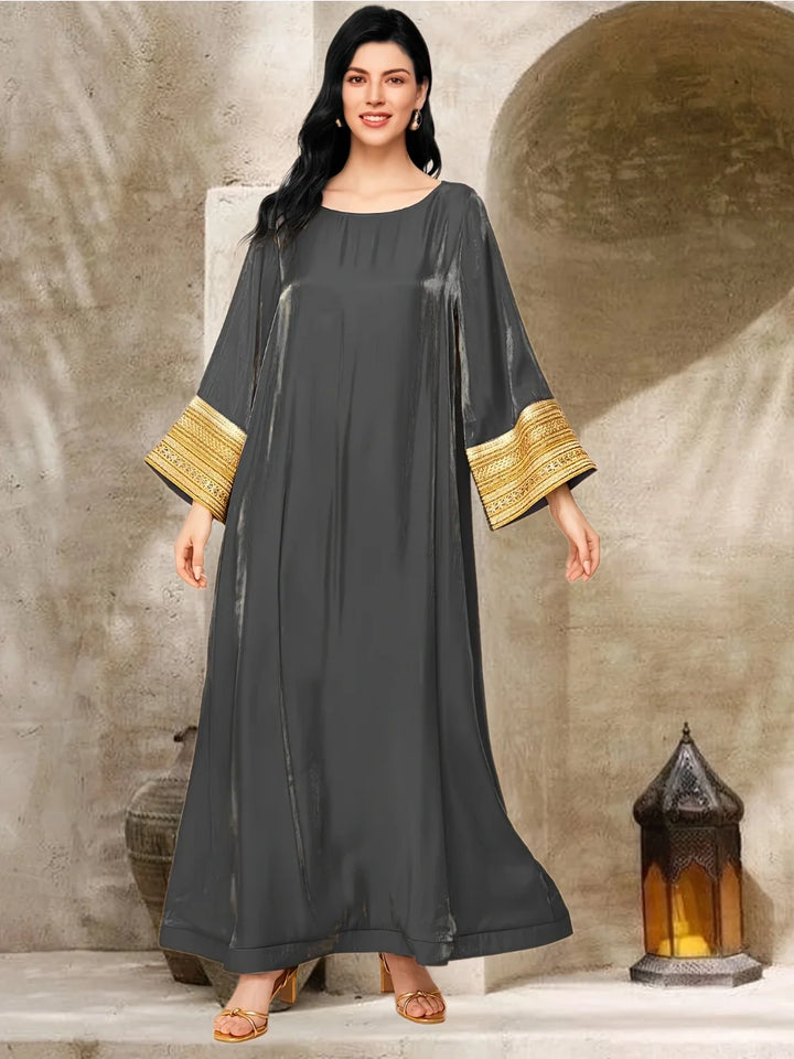 Stylish Silky Caftan Dress