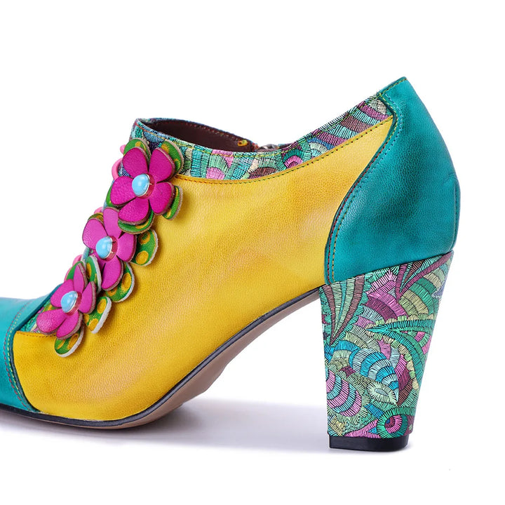 Light Luxury Printed Pumps