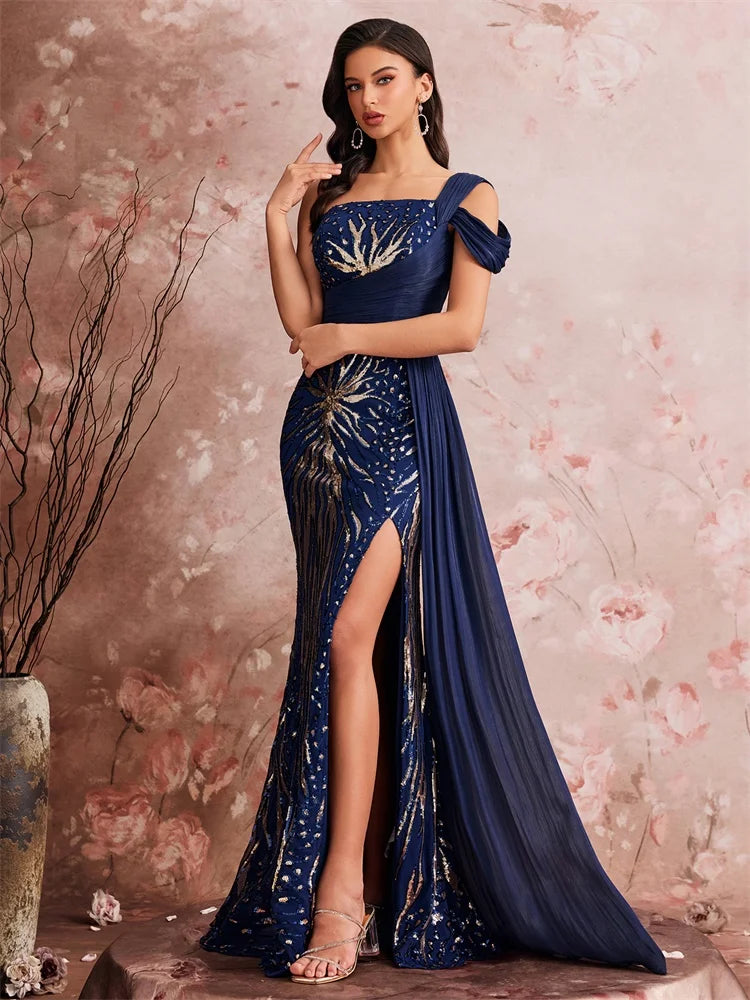 Glorious Sequins Formal Evening Dress