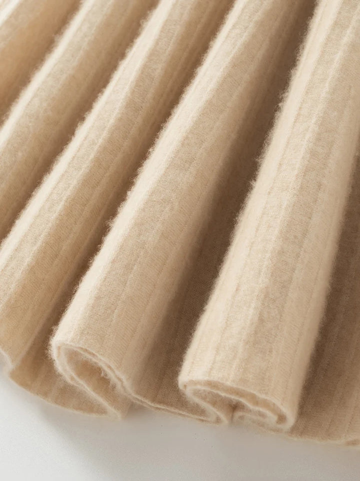 Timeless A-Line Midi Cashmere Skirt