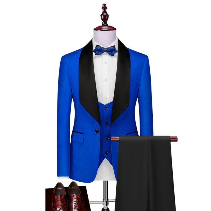 Modish Men's Three-Piece Formal Suit