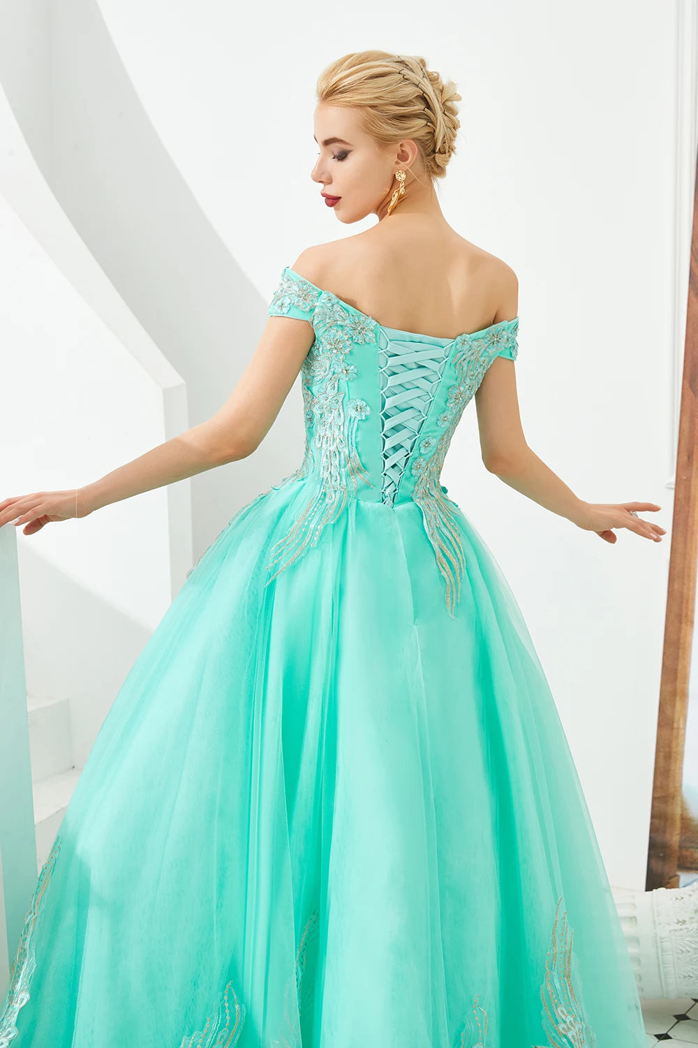 Gorgeous Applique Quinceanera Dress