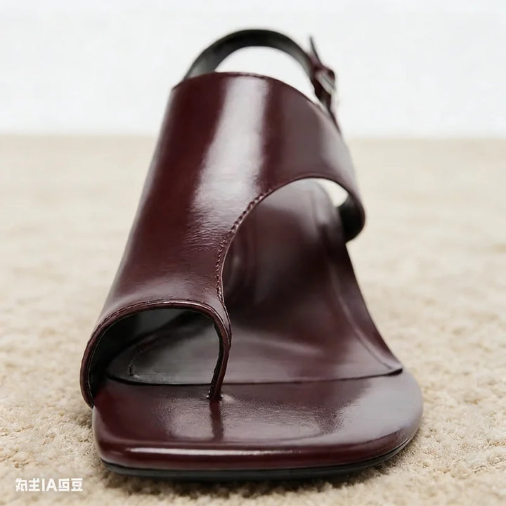 Fashionable Clip Toe Slingback Sandals