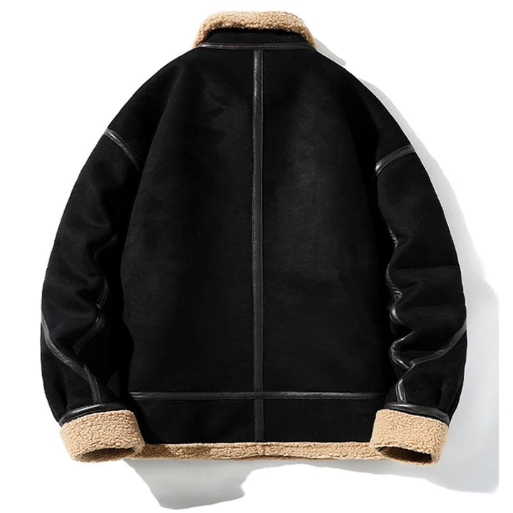 Warm Suede Padded Fleece Jacket