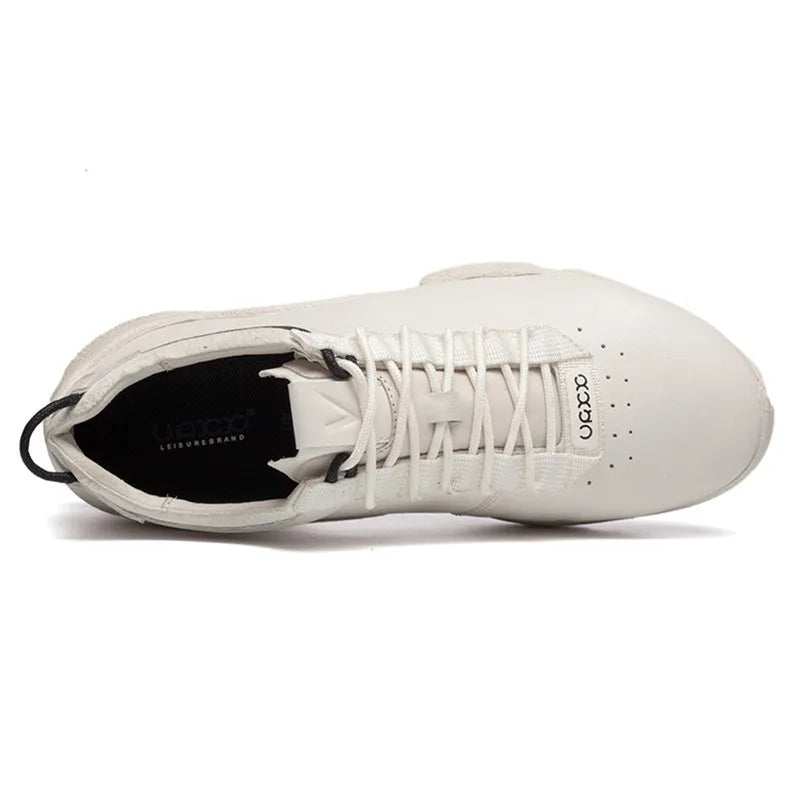 Soft Cowhide Leather Sports Shoes