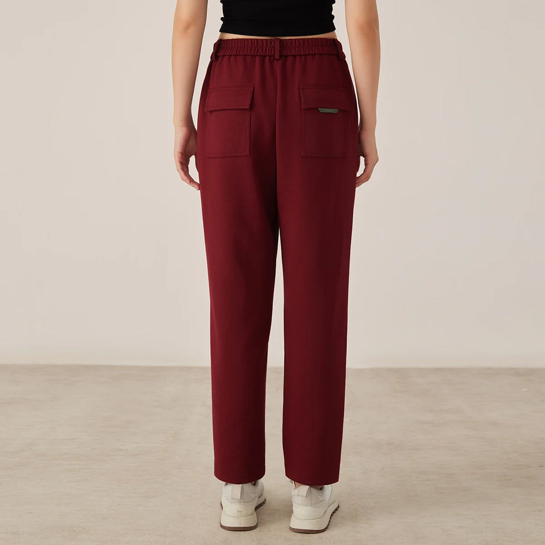 Smart Relaxed Straight Leg Pants