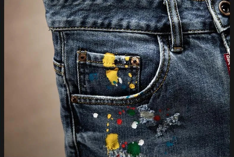 Smart Trendy Ripped Denim Shorts