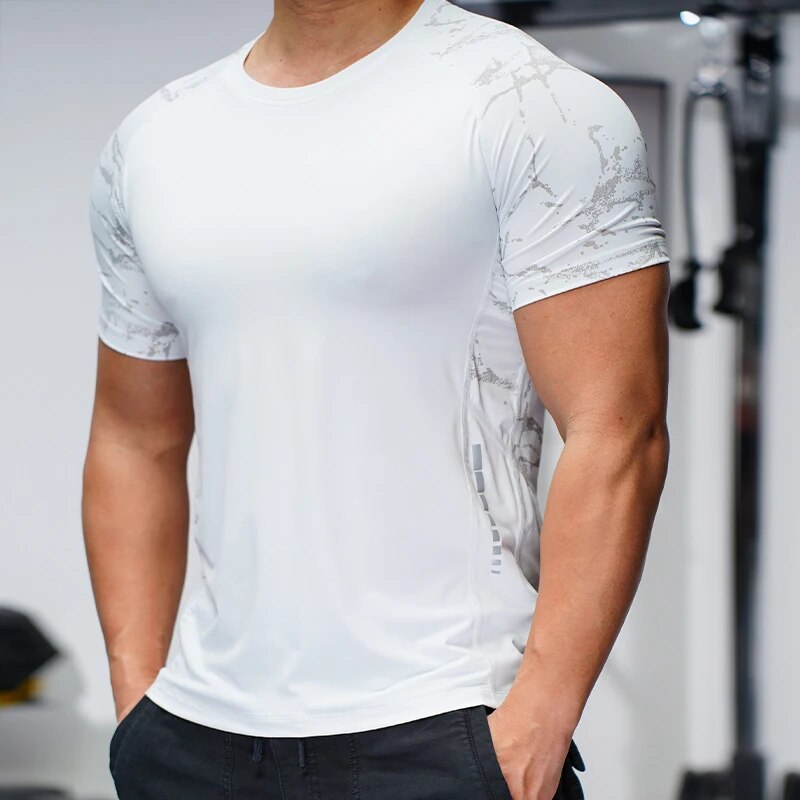 Short Sleeve Men's Sports T-shirt