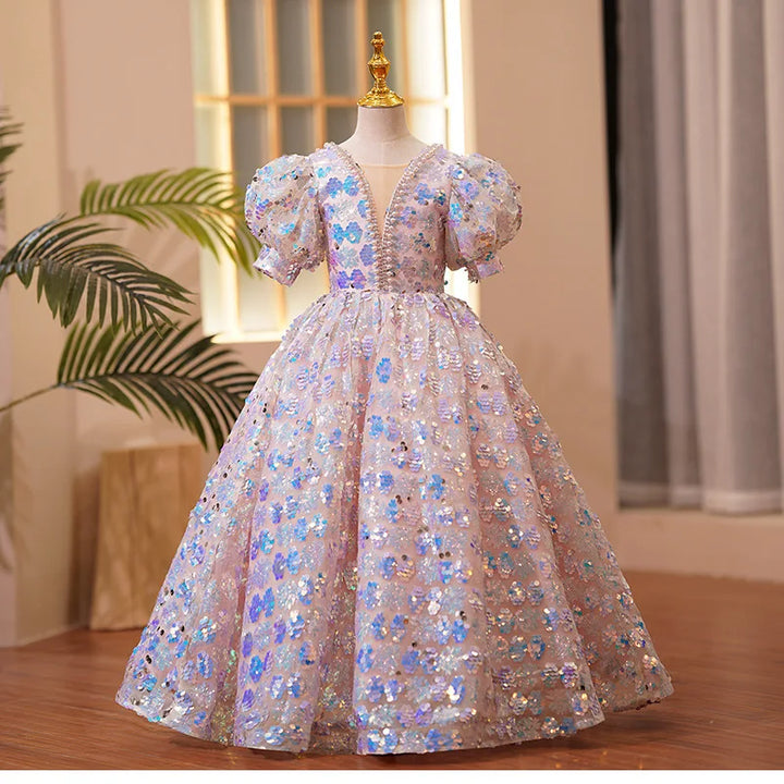 Robe de princesse élégante et tendance
