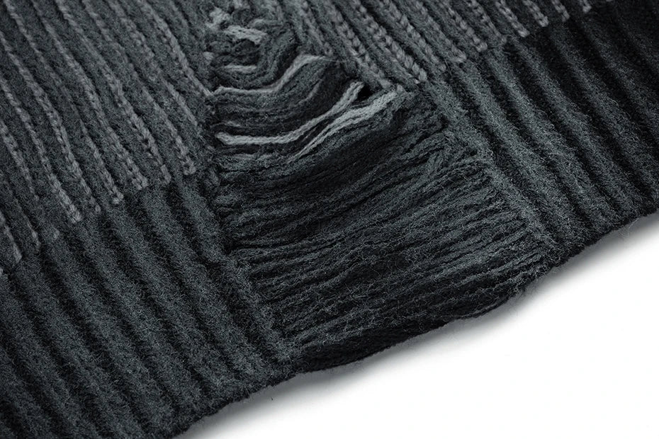 Trendy Ripped Men's Loose Fit Jumper