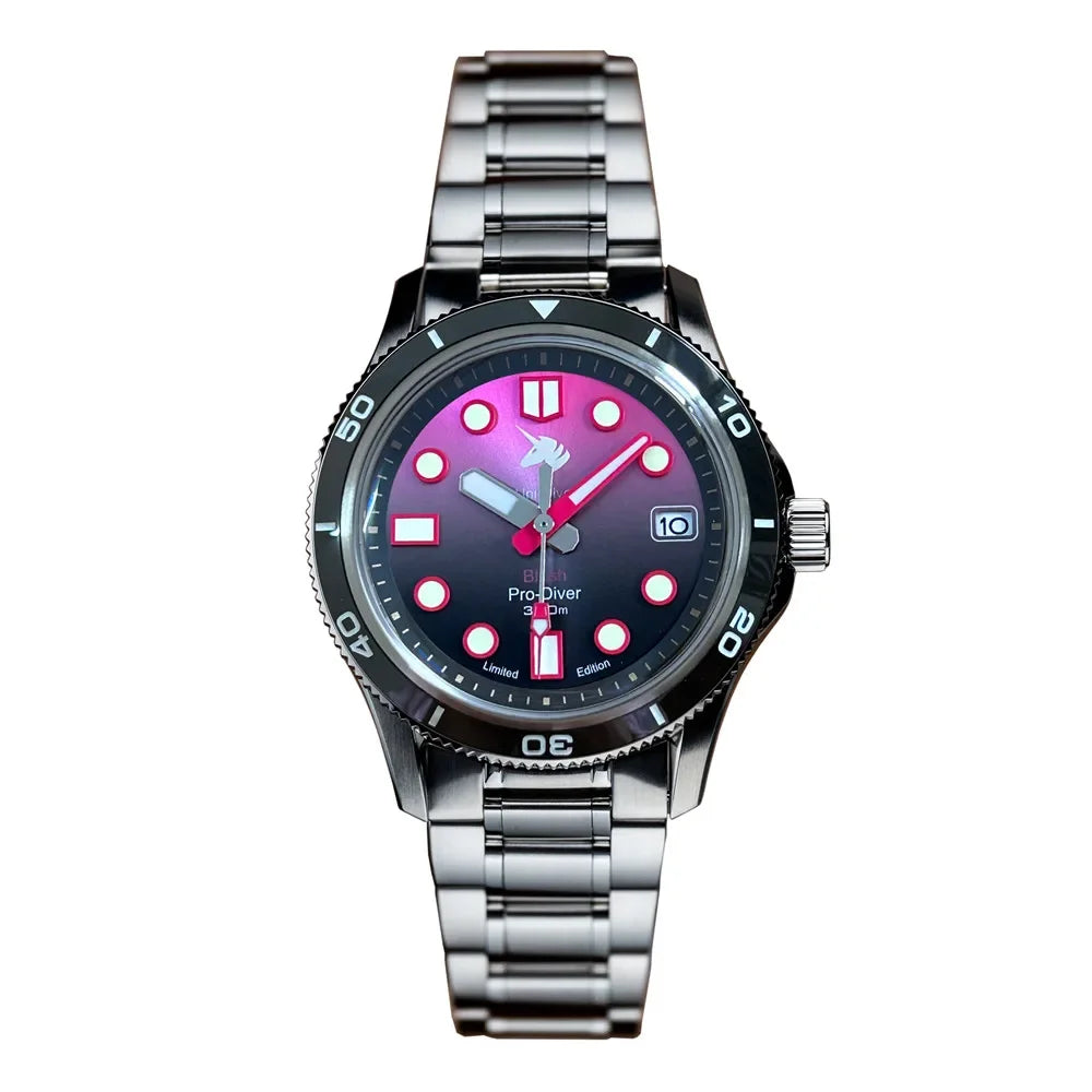 Luxury Sapphire Crystal Automatic Watch