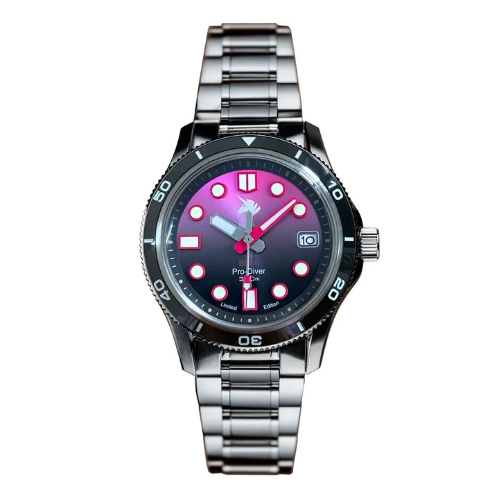 Luxury Sapphire Crystal Automatic Watch