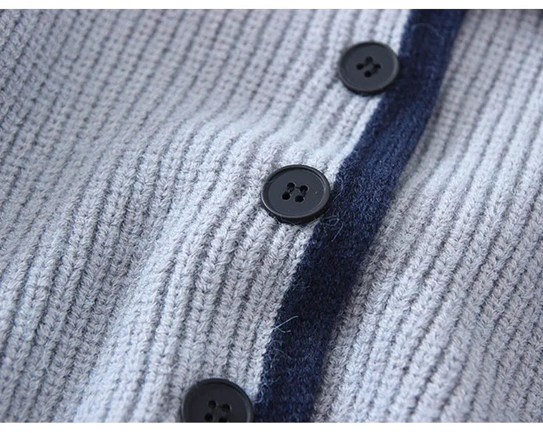 Trendy Cotton Knitted Kid's Cardigan