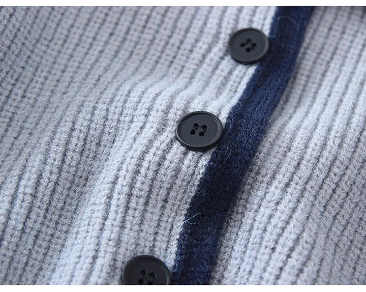 Trendy Cotton Knitted Kid's Cardigan
