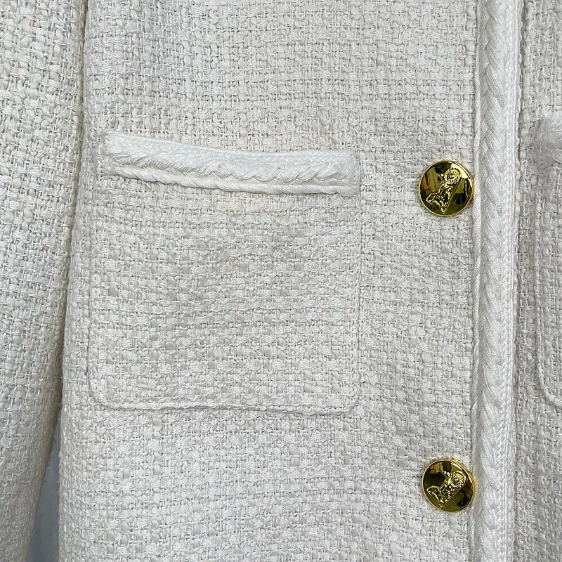 Sleek Fragrance Style Short Jacket