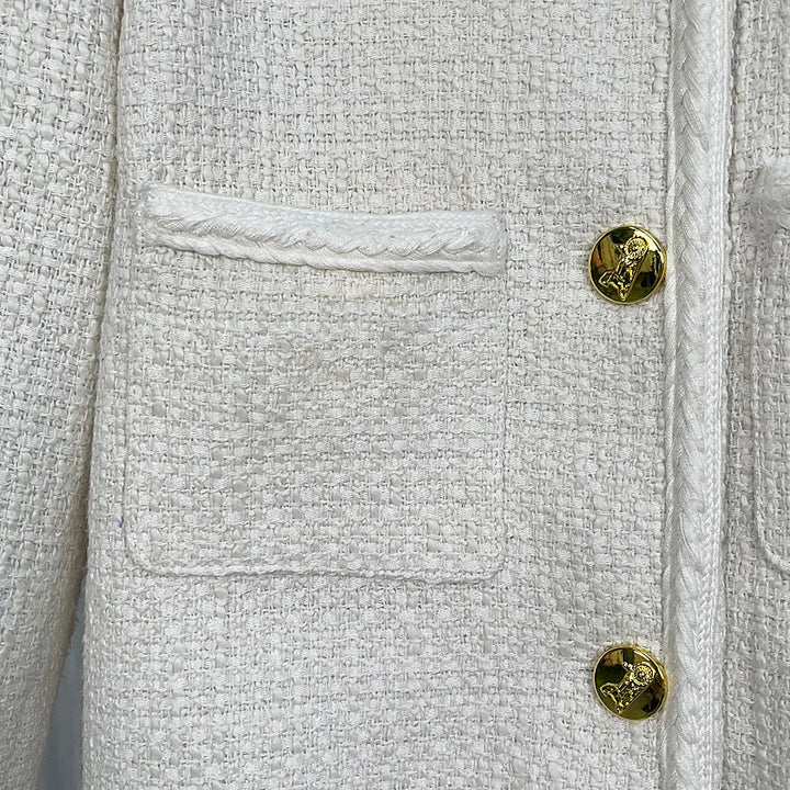 Sleek Fragrance Style Short Jacket