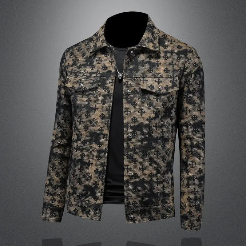 Trendy Single Breasted Denim Jacket