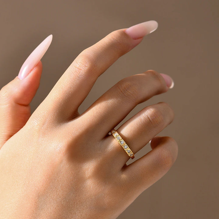 Ravishing Gold Plated Fine Ring